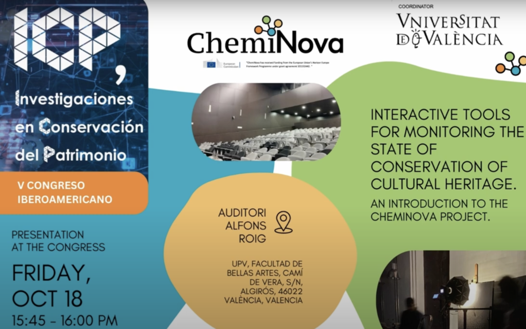 ChemiNova at the V Ibero-American Congress – #ICP24